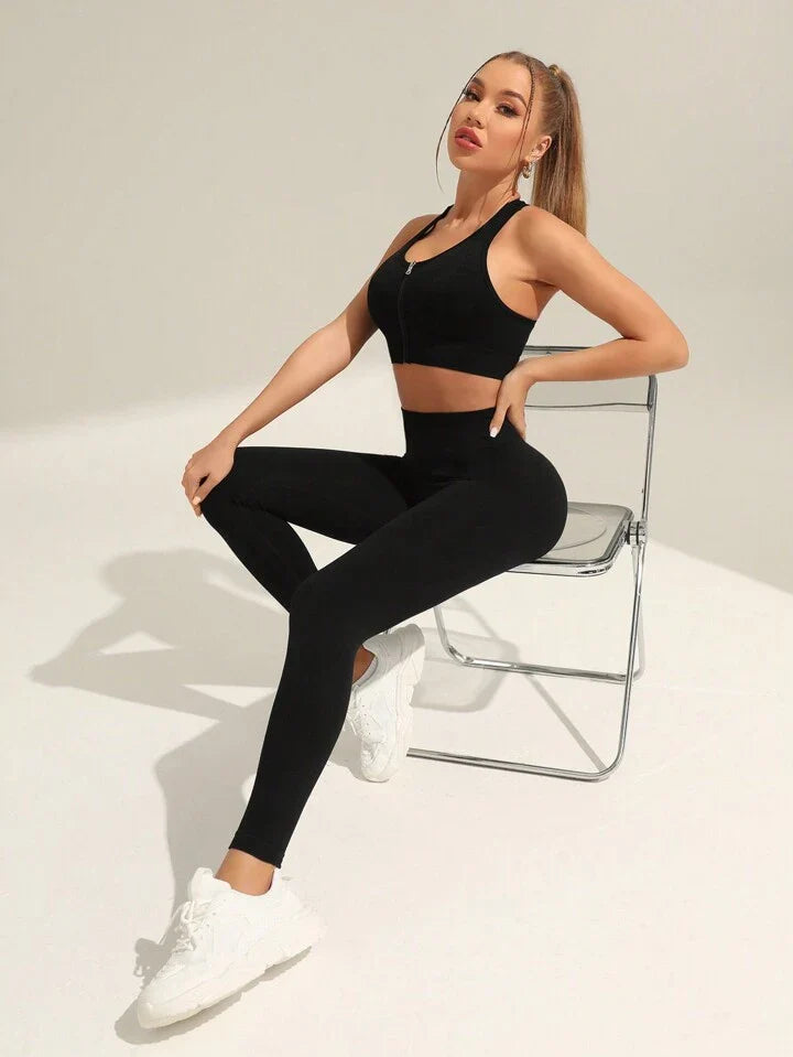 A & S Running Seamless Sports Bra