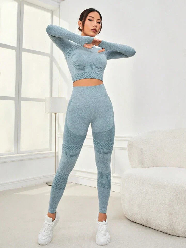 High-Stretch Seamless Women's Sports Suit