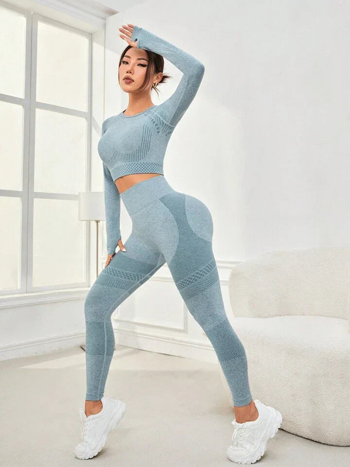High-Stretch Seamless Women's Sports Suit