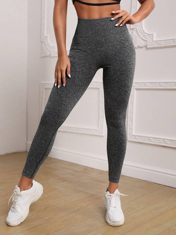 Wide Waistband Sports Leggings