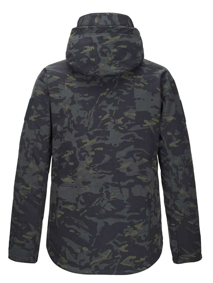 Men's Camouflage Windproof And Waterproof Jacket And Pants Sports Suit