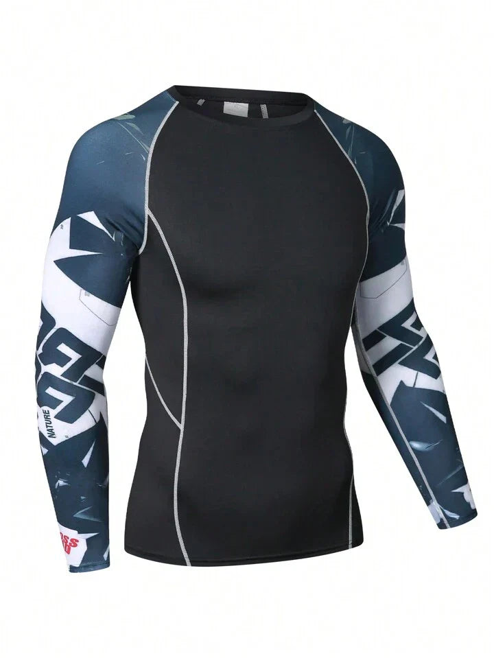 Long Sleeve Sports Shirt & Pants Tracksuit