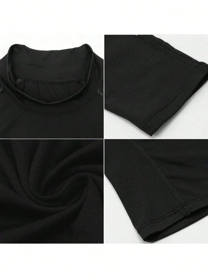 Quick Dry Compression Long Sleeve Sports Shirt