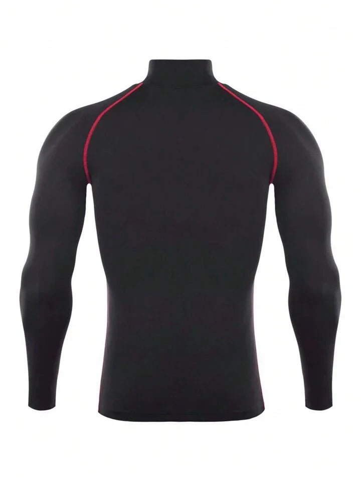 Fitness Men Sports Tee for Workout & Compression