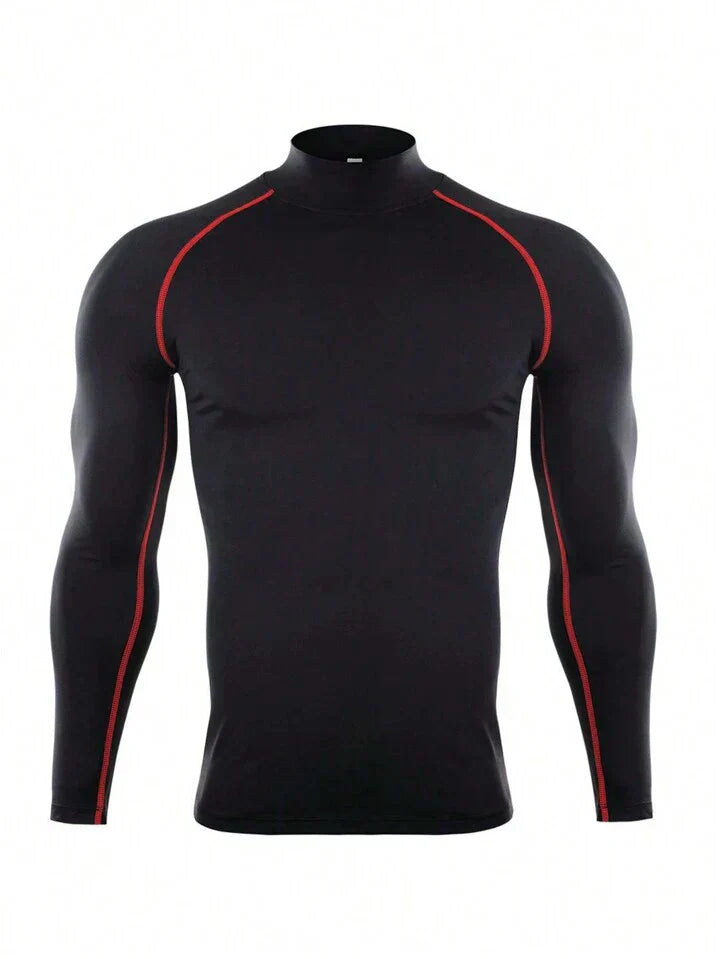 Fitness Men Sports Tee for Workout & Compression